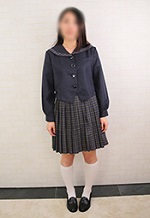 【せ049】チェックスカート冬服