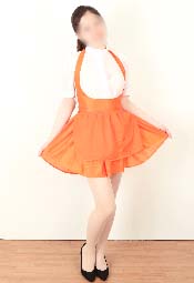 【J021】アン〇ラ風スケスケウェイトレス