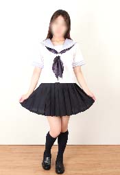 【せ013】夏服白