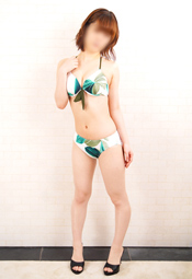 【M065】リーフ柄ビキニ